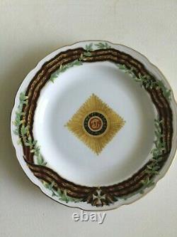 Antique Russian Imperial Plate From St George Order's Service