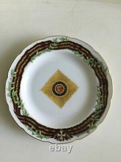 Antique Russian Imperial Plate From St George Order's Service