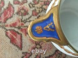 Antique Russian Imperial Porcelain Cup Derzhava Service