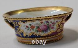 Antique Russian Imperial Porcelain Salt dish The Mikhail Pavlovich Service