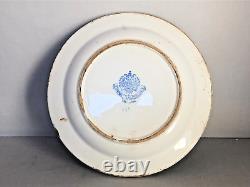 Antique Russian Imperial Pottery Two Plate by M. C. Kuznezova Co