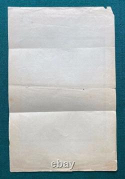 Antique Russian Imperial Proclamation Tsar Alexander Romanov Grand Duke Death