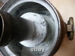 Antique Russian Imperial Samovar Brass by IG Batashev Tula Russia mid 1800s