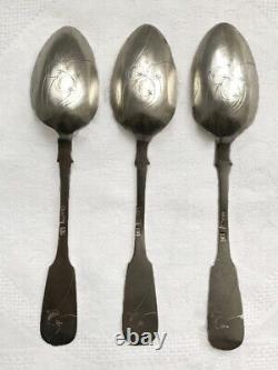 Antique Russian Imperial Silver 84 Table Spoon Hallmarked by Savinkov