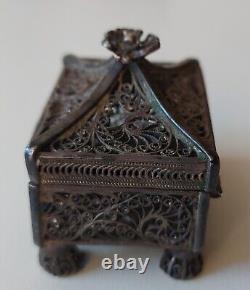 Antique Russian Imperial Silver 91 box. 1857