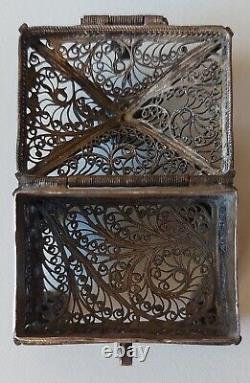 Antique Russian Imperial Silver 91 box. 1857