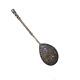 Antique Russian Imperial Silver Cloisonne Enamel Spoon Twist stem Marked