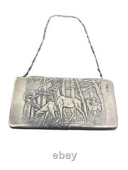 Antique Russian Imperial Silver Purse, Circa 1900