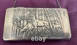 Antique Russian Imperial Silver Purse, Circa 1900