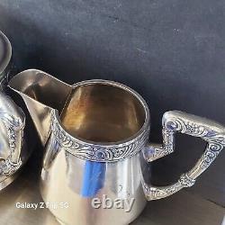 Antique Russian Imperial Silver Sugar And Creamer Pre 1900