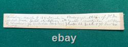 Antique Russian Royal Menu Grand Duke Michael Romanov Count Grabbe 1891