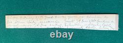Antique Russian Royal Menu Grand Duke Michael Romanov Count Grabbe 1891