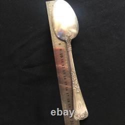 Antique Russian Silver 84 Spoon Fork Set 12pcs Art Nouveau Signed Imperial Era