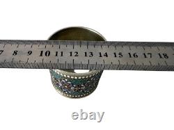 Antique Russian Silver Napkin Ring 84 Zolotnik Cloisonné Enamel Imperial Russia