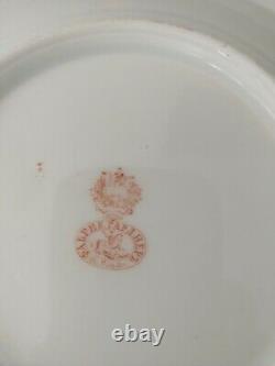 Antique Russian imperial GARDNER porcelain plate 19th century, rare, bread plate