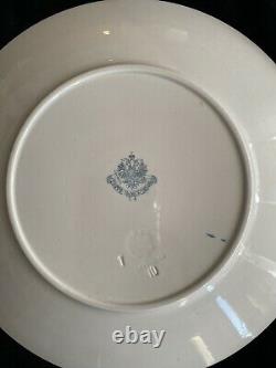 Antique Russian imperial Kuznetsov picture N. Karazin Porcelain Dish Plate