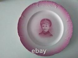 Antique Russian imperial Tsarevich Alexei Kuznetsov Porcelain Plate