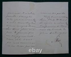 Antique Signed Letter Russian Imperial Ambassador Baron Staal Prince Dolgorouky