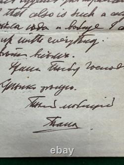 Antique Signed Russian Imperial Letter Prince Nikita Romanov to His Son 1949