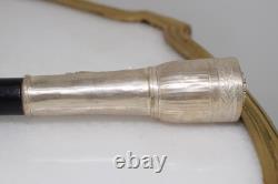 Antique Silver Walking Stick Imperial Russian Style St. George Double-Head