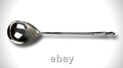 Antique Solid Silver Sterling Russian Imperial Spoon 57g Moscow c1880