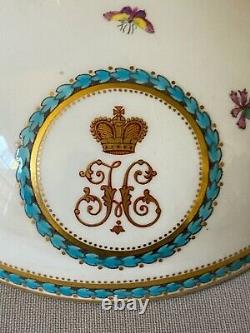 Antique Spode Royal Porcelain Made for Tsar Nicholas Romanov Imperial Russia