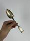 Antique Spoon Imperial Russian Silver 84 samples Blackening Family Coat of Arms