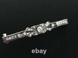 Antique Tsarist Russian Imperial Romanov Jewelry Gold Diamond Brooch Pin Pendant