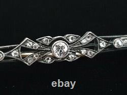 Antique Tsarist Russian Imperial Romanov Jewelry Gold Diamond Brooch Pin Pendant