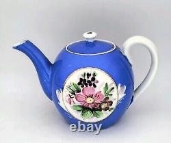 Antique c1890's Gardner Imperial Russian Hand Painted Porcelain Teapot