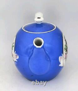 Antique c1890's Gardner Imperial Russian Hand Painted Porcelain Teapot