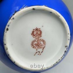 Antique c1890's Gardner Imperial Russian Hand Painted Porcelain Teapot