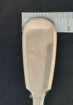 Antique c. 1867 Imperial Russian Silver by Ivan Khlebnikov Fork 8 / 205mm