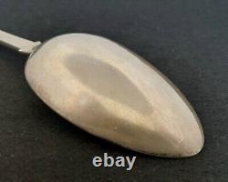 Antique c. 1867 Imperial Russian Silver by Ivan Khlebnikov Spoon 8.5 / 217mm