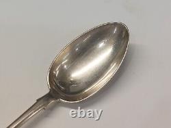 Antique c. 1867 Imperial Russian Silver by Ivan Khlebnikov Tablespoon -216mm 78gr