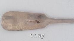 Antique c. 1867 Imperial Russian Silver by Ivan Khlebnikov Tablespoon -216mm 78gr