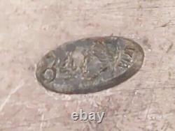 Antique c. 1898 Imperial Russian Silver? Ivan Lebedkin Large Service Spoon -11