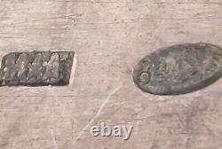 Antique c. 1898 Imperial Russian Silver? Ivan Lebedkin Large Service Spoon -11