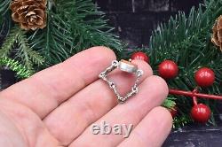 Antique russian Imperial Rare EXCLUSIVE SILVER Natural salmon coral ring