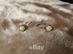 Authentic Antique Russian Imperial Earrings 56K Gold Priced for quick sale