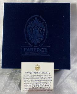 Authentic Imperial Faberge CORONATION SNUFF BOX In Faberge Box