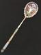 Beautiful Rare Russian Imperial Silver 84 Cloisonne Enamel Spoon Antique Russia