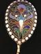 Beautiful Rare Russian Imperial Silver 84 Cloisonne Enamel Spoon Antique Russia