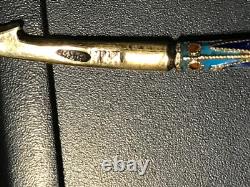 Beautiful Rare Russian Imperial Silver 84 Cloisonne Enamel Spoon Antique Russia