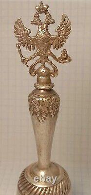 Bell 84 Silver Double Eagle Imperial Russian Firm Faberge Cup