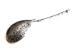 Big Russian Imperial antique silver spoon 84 Zolotnik 66gr Silver niello Russia