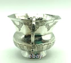 Catherine II Imperial Russian Antique 1795 Silver Charka Chased Cup Moscow Rare
