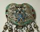 Chatelaine Chain Enamel Imperial Russian 88 Silver Moscow 1915