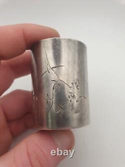 Cup silver 84 Antique, Imperial Russian Sterling Silver 84, cup