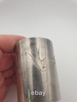 Cup silver 84 Antique, Imperial Russian Sterling Silver 84, cup